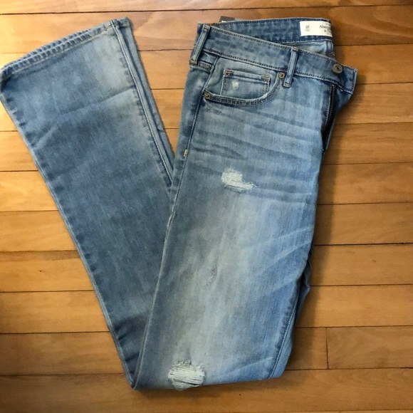 Abercrombie & Fitch Denim - Abercrombie and Fitch Mid Rise Skinny Boot Jean